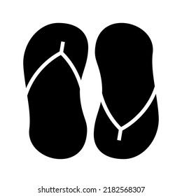 slippers icon or logo isolated sign symbol vector illustration - high quality black style vector icons
