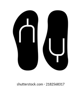 slippers icon or logo isolated sign symbol vector illustration - high quality black style vector icons
