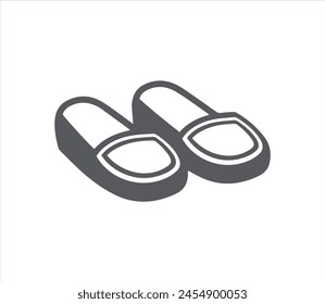 Slippers icon . Simple of slipper vector icons for web design on white background