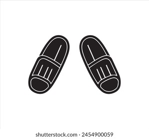 Slippers icon . Simple of slipper vector icons for web design on white background