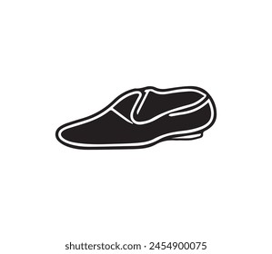 Slippers icon . Simple of slipper vector icons for web design on white background