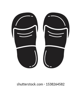 Slippers Icon. Trendy Slippers Logo Concept On White Background