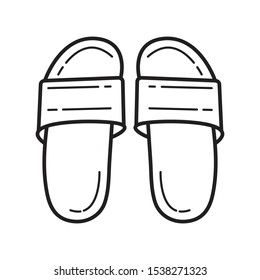 White Slippers Stock Vectors, Images & Vector Art | Shutterstock