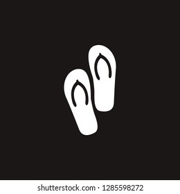slippers icon. slippers vector design. sign design
