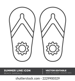 slippers icon vector illustration - EPS 10