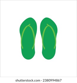 slippers icon vector illustration logo design