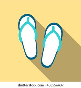 Slippers icon of vector illustration for web and mobile design