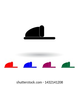 slippers multi color icon. Elements of clothes set. Simple icon for websites, web design, mobile app, info graphics