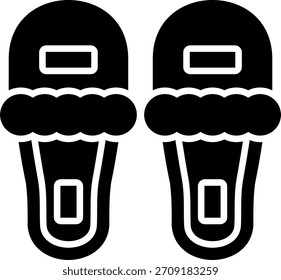 Zapatillas Nuevo Vector de diseño de iconos creativos