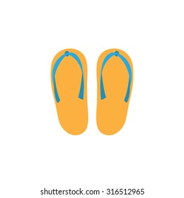 slippers vector