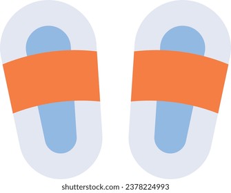 slippers vector design icon for download. Eps