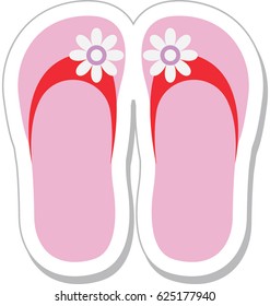 Slippers Vector Icon