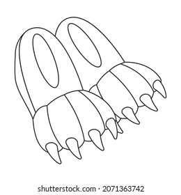 Icono de vector de deslizadores.Icono de vector de contorno aislado en deslizadores de fondo blancos.