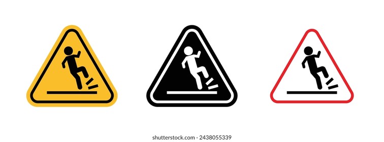 Slippery Floor Caution Sign. Alert for Potential Skidding Hazards.