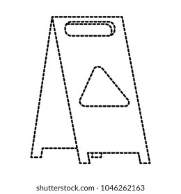 slippery floor sign icon