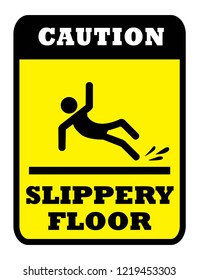 slippery floor symbol