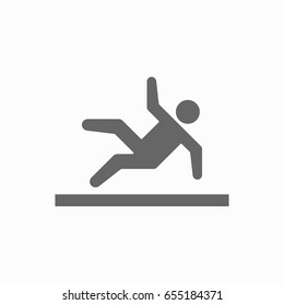 Slippery Floor Vector Icon