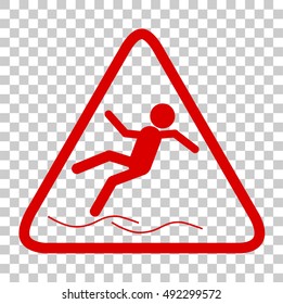 Slippery Sign 

