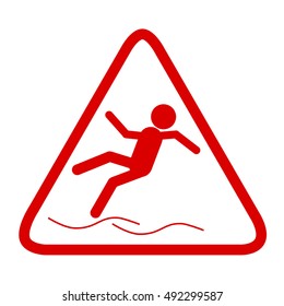 Slippery Sign 
