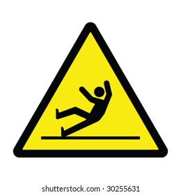 3,173 Caution slippery surface sign Images, Stock Photos & Vectors ...