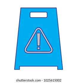 slippery wet floor sign warning cleaning