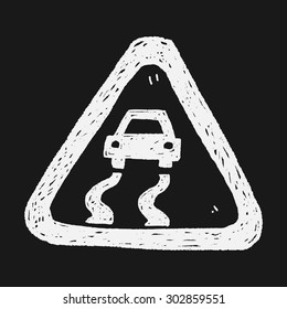 Slippery when wet doodle