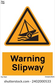 slipway signs symbol standard iso 7010