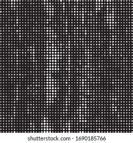 Rutschhintergrund. Abstrakte Schuld. weißer Hintergrund der Vektorillustration. Zwirnen von Punktrahmen. Störung des weißen Kreises. Farbrahmen. Grunge Simple. Geometrisches Gitter.