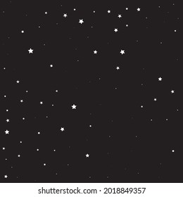 Sliver Stars Holiday. Twinkle Confetti Banner. Tiny Falling Banner. Celebration Sky. White Glitter Festive. Sparkling Invitation. Texture Space. Universe Space.
