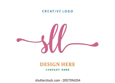 SLL lettering logo is simple, easy to understand and authoritative