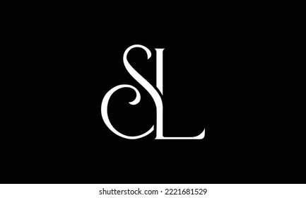 SL,LS Abstract Letters Logo design