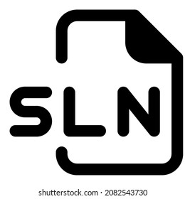 SLN audio format is raw or headerless wav format file