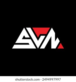 SLN triangle letter logo design with triangle shape. SLN triangle logo design monogram. SLN triangle vector logo template with red color. SLN triangular logo Simple, Elegant, and Luxurious design.