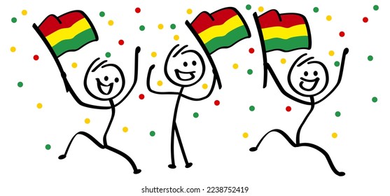 Slogan alaaf, helau, lauDutch and Germany language is a carnival, carnaval greeting.  From the Netherlands, holland ( Limburg ) party. Red, yellow, green flag. Costume and dancers wearing a festival