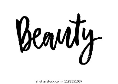 Slogan Beauty Phrase Graphic Vector Print Stock Vector (Royalty Free ...