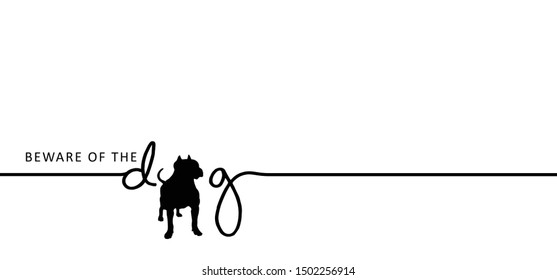 Slogan Beware of the dog. I love my dogs Dog Bone and footsteps. Canine foot, feet print pictogram. Hound footprints silhouette. Dogs paw. Woof, bite sign. Vector bones. lover animal day or dog day.