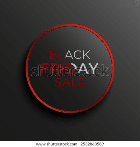 The slogan black Friday is a dark background. Black Friday sale banner, exclusive limited-time offer, web banner. The design of the Black Friday sale. Modern minimalistic abstract background.