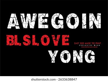 slogan design fashion vector graphic jeans 