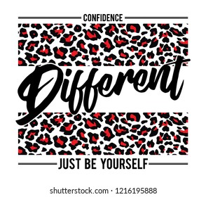 Slogan, Different Illustration Graphic Vector. - Vector