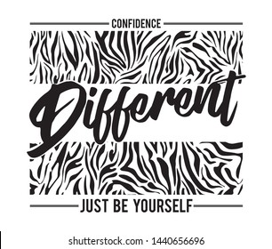 Slogan, Different Illustration Graphic Vector.