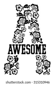 slogan graphic for t-shirt
