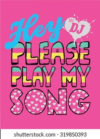 slogan graphic for t-shirt