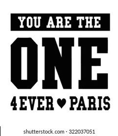 slogan graphic for t-shirt