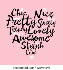 slogan graphic for t-shirt
