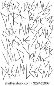 slogan graphic for t-shirt