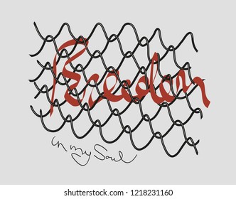 
slogan with a grid for t-shirts, hoodies, sweatshirts, clothes and other things