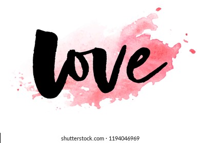 slogan Love phrase graphic vector Print Fashion lettering calligraphy