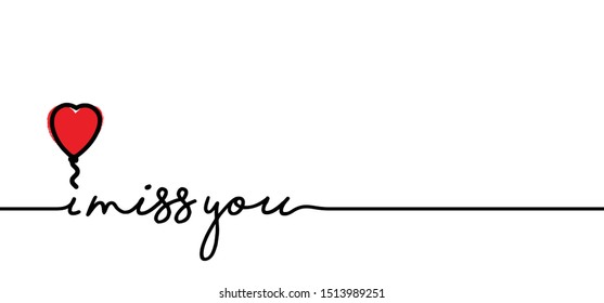 Slogan i miss you. Love heart month or happy singles day14 february, valentine, valentines day or for romantic, wedding banner signs Funny vector romance quotes icons Womens day Global love day Hearts