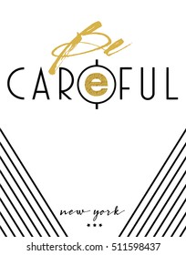 slogan new york vector print.For t-shirt or other uses,T-shirt graphics / textile graphic