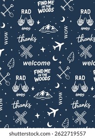 slogan pattern design fashion kids cool graphic